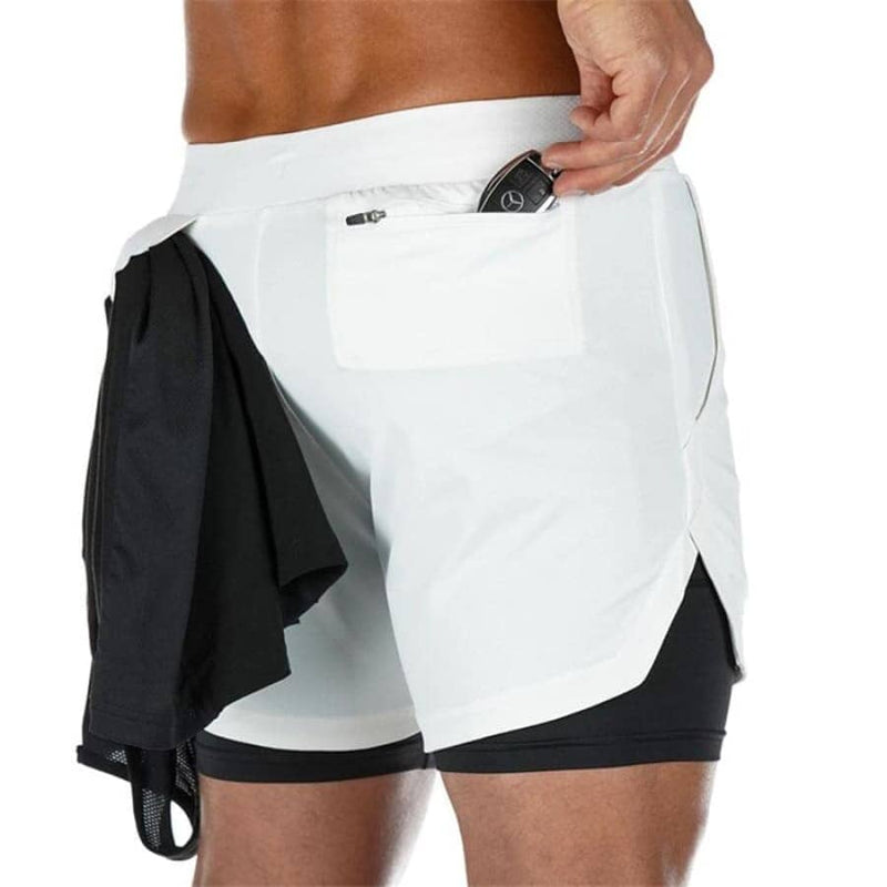 Shorts Para Treino 2 em 1 Esporte Air Effect